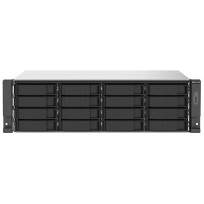 QNAP TS-1673AU-RP-16G servidor de almacenamiento NAS Bastidor (3U) Ethernet Negro, Gris V1500B (Espera 4 dias)