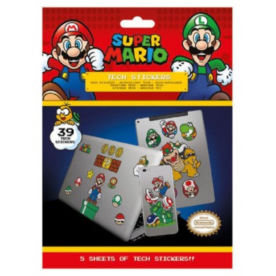 VINILOS DECORATIVOS SUPER MARIO VARIADOS PYRAMID TS7405 (Espera 4 dias)