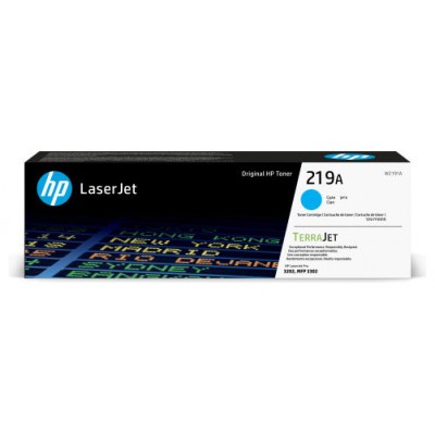 HP Cartucho de Tóner Original LaserJet 219A cian (Espera 4 dias)