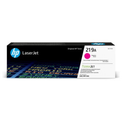 HP Cartucho de Tóner Original LaserJet 219A magenta (Espera 4 dias)