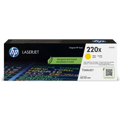 HP Cartucho de tóner Original LaserJet 220X amarillo (Espera 4 dias)