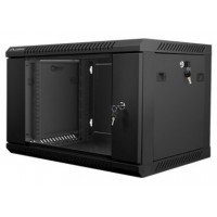 ARMARIO LANBERG 9U 600X450X512 AUTO ENSAMBLADO RACK 19 HASTA 60 KG NEGRO