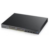 Zyxel XGS2210-28HP Gestionado L2 Gigabit Ethernet (10/100/1000) Energía sobre Ethernet (PoE) 1U Negro (Espera 4 dias)